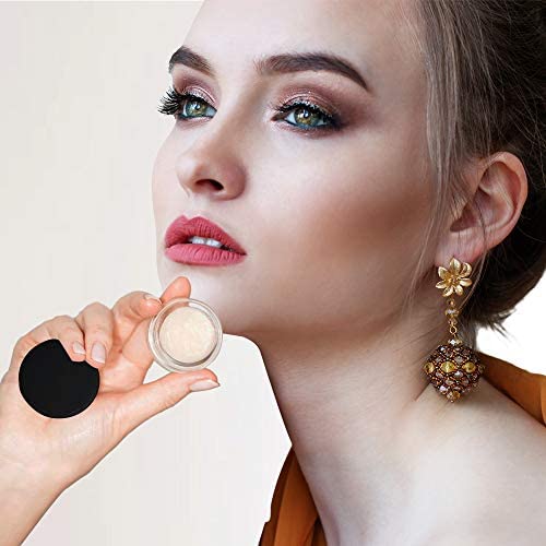 Zejia 5 Gram Sample Containers With Lids, 25Pcs Mini Makeup Containers, Empty Plastic Travel Cosmetic Containers With Labels