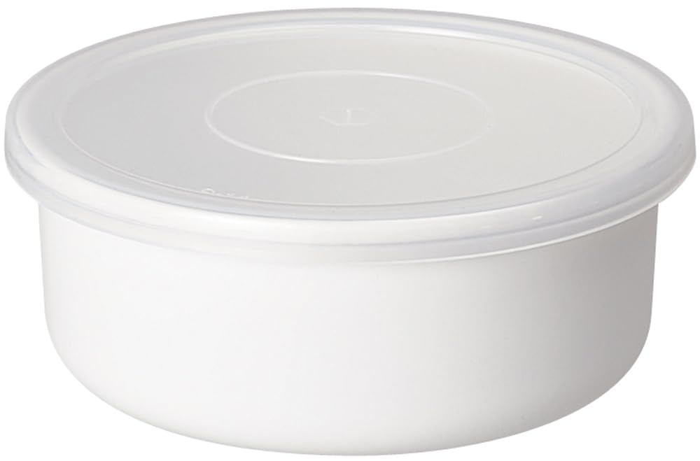 Noda Enamel White Series Round 14Cm Rd-14 (Japan Import) By Noda Horo