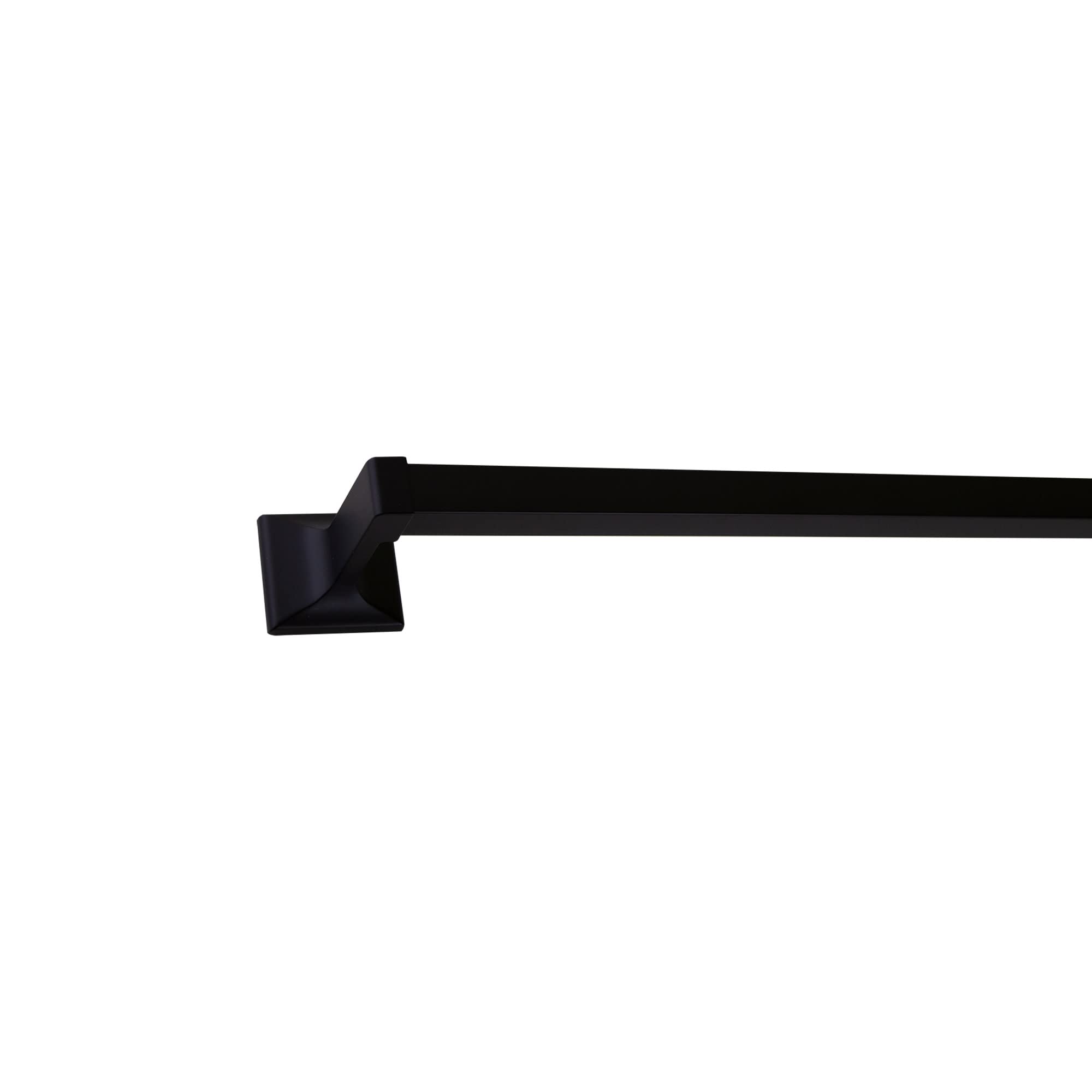 Design House 544577 Millbridge Modern 24-Inch Towel Bar For Bathroom Bedroom Closet Or Kitchen Matte Black