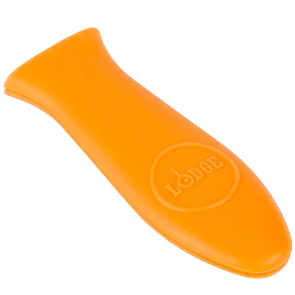 Lodge Silicone Hot Handle Holder - Dishwasher Safe Hot Handle Holder Designed For Lodge Cast Iron Skillets 9 Inches+ W/ Keyhole