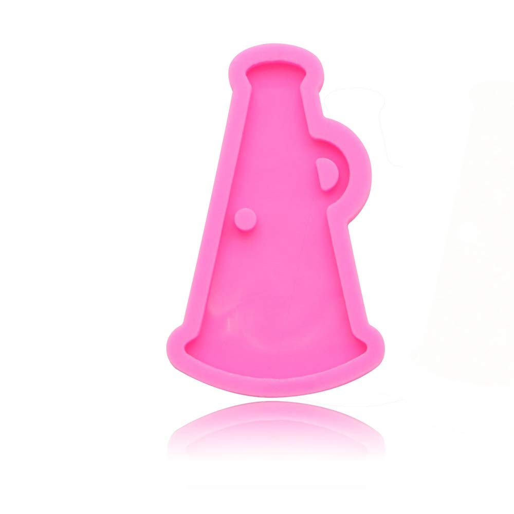 3 Pcs Megaphone Keychains Silicone Mold For Diy Fondant Mold Gum Paste Crystal Cupcake Cake Topper Decoration Chocolate Jelly Sh