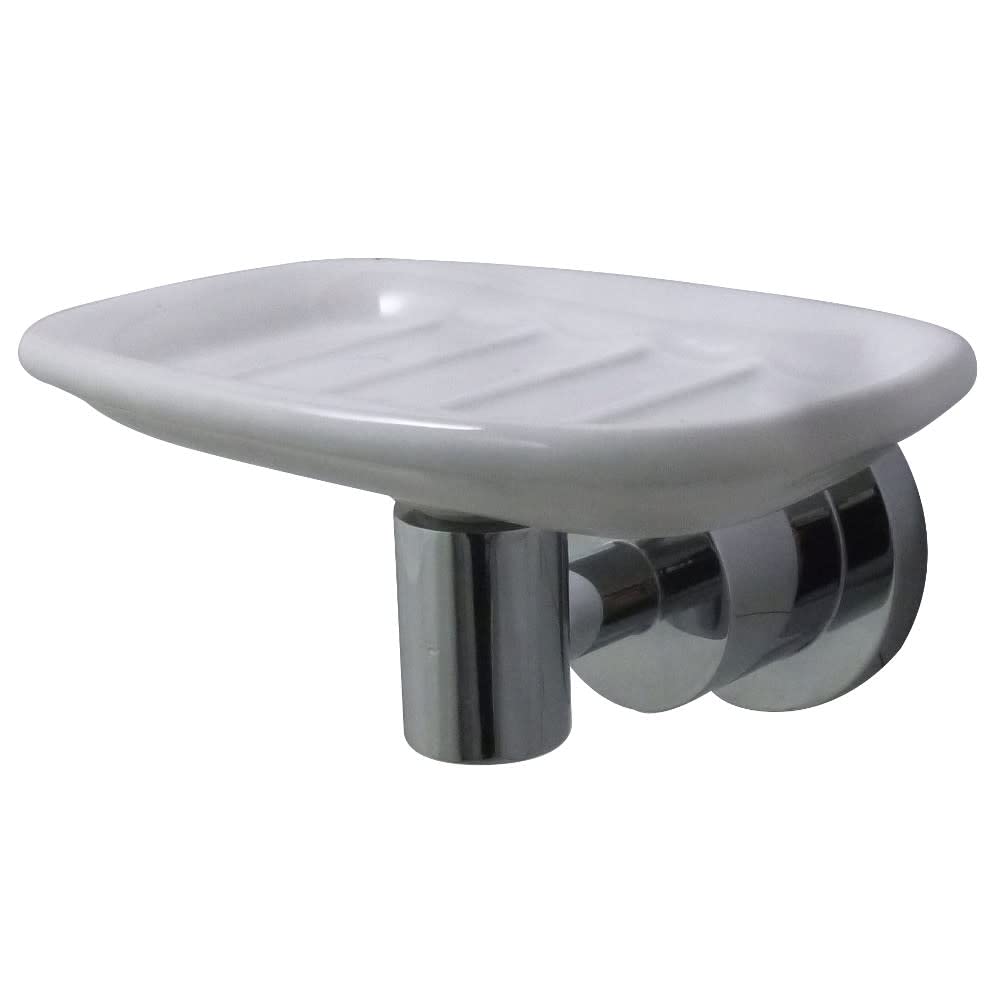 Kingston Brass BA8215C Concord Wall-Mount Soap Dish  Polished Chrome