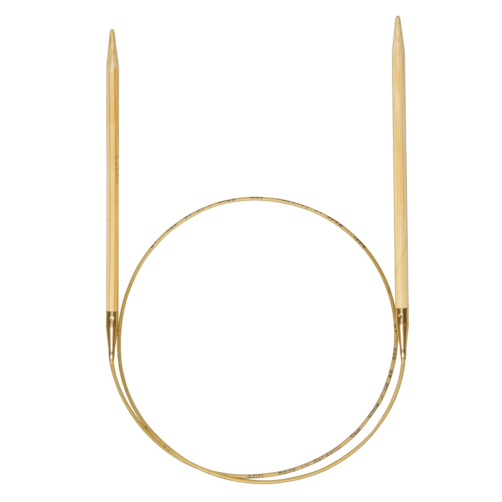 Gustav Selter Gmbh & Co. Kg Bamboo Circular Knitting Needle, 40Cm X 6.0Mm, Multicoloured