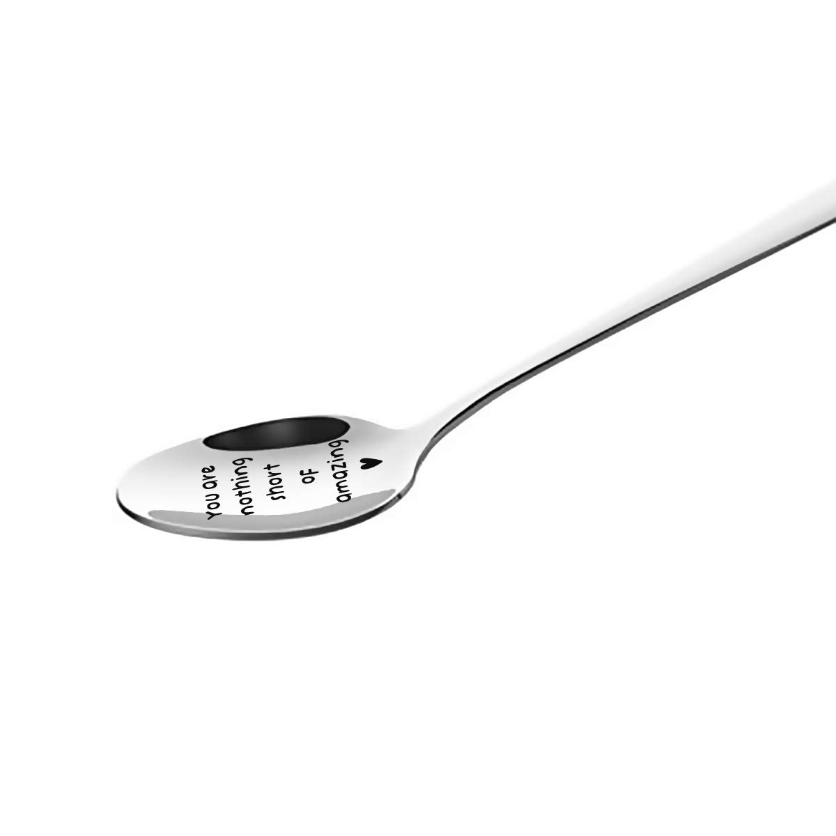 Funny Spoon Engraved For Women Men - Inspirational Spoon For Women Girls - Perfect For Girlfriend Friends - Perfect Birthday/Val