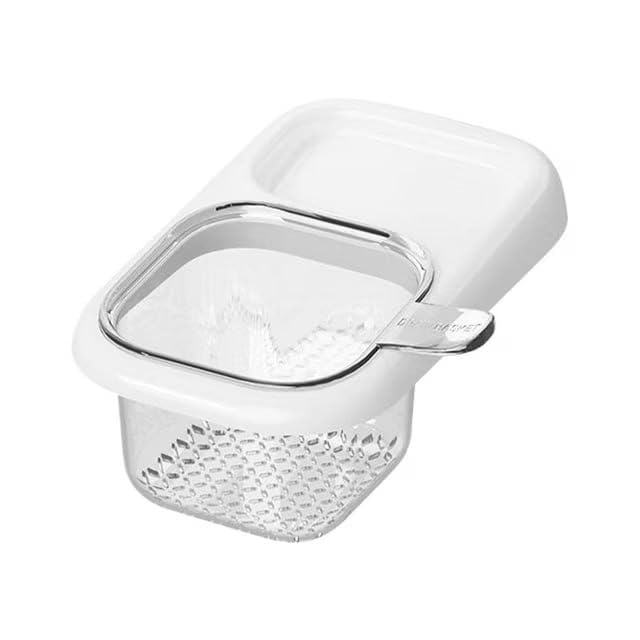 Vrudansh Kitchen Sink Drain Basket With Suction Cup | Press Type Strainer & Food Waste Catcher | SelfDraining Sink Storage Rack