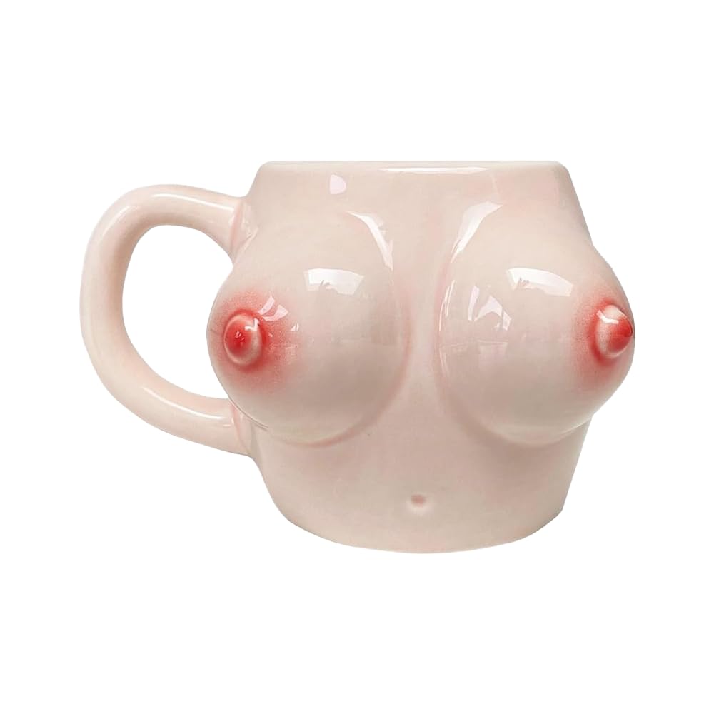 ULAKLU Funny Boob MugNovelty Coffee Mugs Big Boobs Gifts