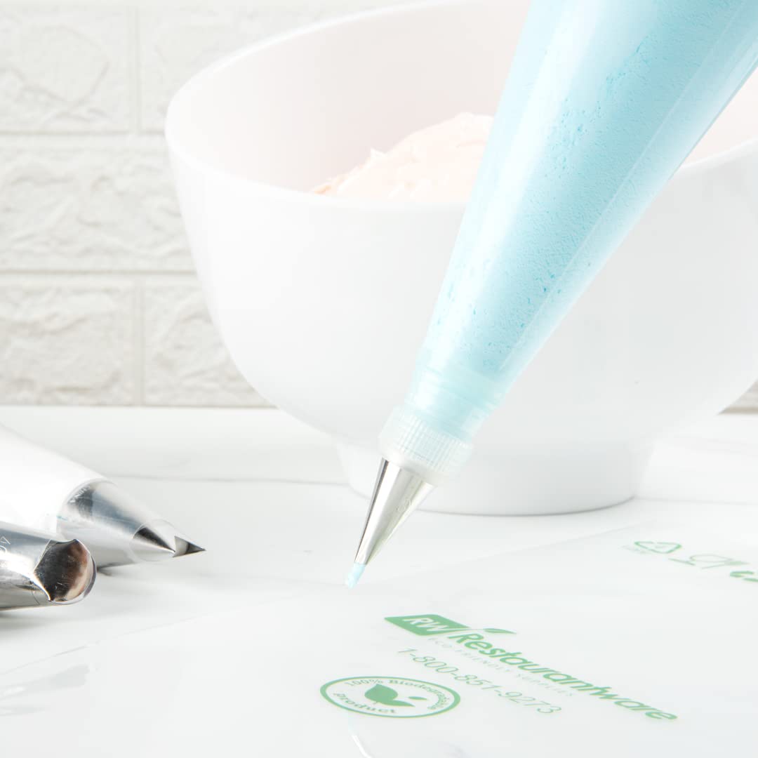 Restaurantware Pastry Tek Petal Tip 1 Reusable Decorating Cake Tip - #101S Dent-Resistant Stainless Steel Rose Frosting Tip Dish