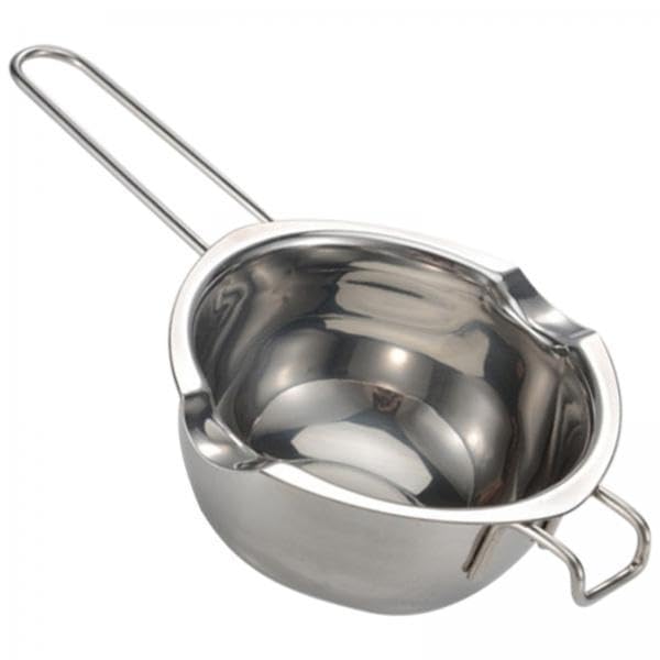 Enakshi 2Xstainless Steel Double Boiler Pot 400Ml 400Ml Cooking Pot For Kitchen Cheese 201 Stainless Steel|Home & Garden