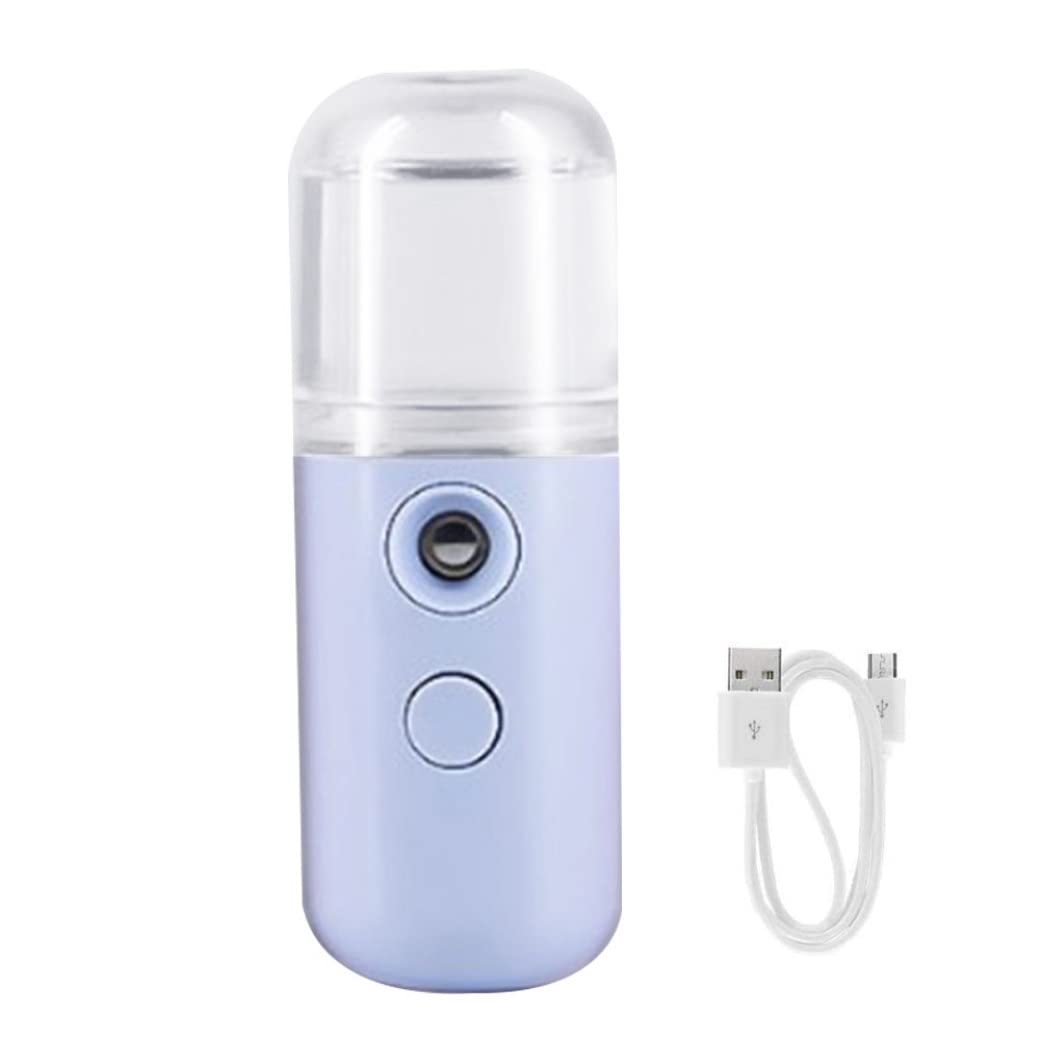 Face Mister 30ml Mini Water Mister for Face Mister Spray Bottle USB Rechargeable Handy Mist Sprayer for Moisturizing Hydrating S