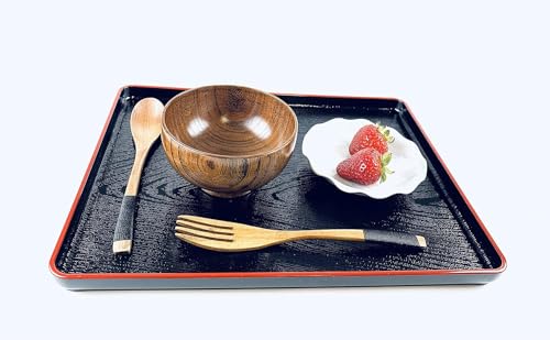 Wooden Rice Miso Soup Bowl
