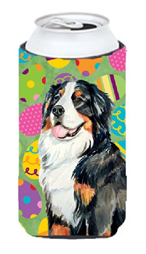 Bernese Mountain Dog Easter Eggtravaganza  Tall Boy Beverage Insulator Beverage Insulator Hugger