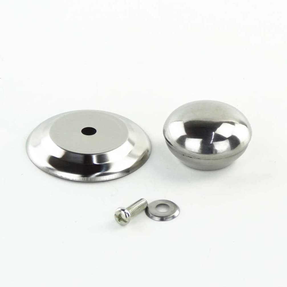 Doitool 4Pcs Stainless Steel Pot Lid Knob Pot Lid Replacement Universal Pan Lid Knob Handle Pot Cover For Kitchen Supplies