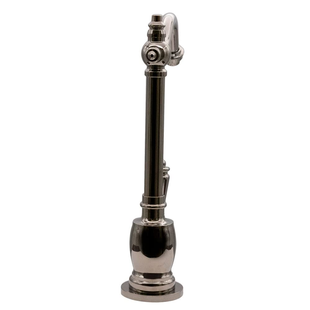Westbrass D2035-Nl-05 9'' Victorian 1-Lever Handle Cold Water Dispenser Faucet, Polished Nickel