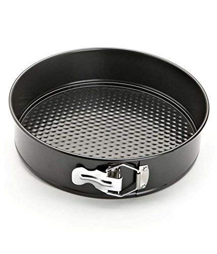Baking Set Teflon Round Cheese Cake Mould, Cooker With Removable Base, NonStick Cake Tins/Pan/Trays For Microwave, Oven And Bak