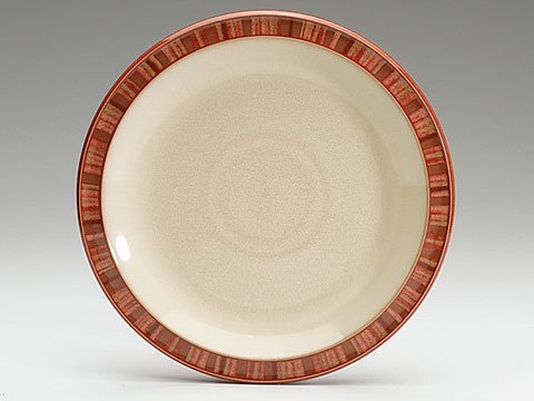 Denby Fire Stripes Dessert/Salad Plate