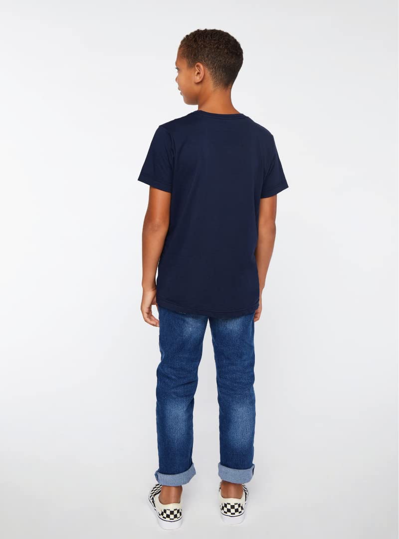 LAT Youth Fine Jersey Tee - Red  M