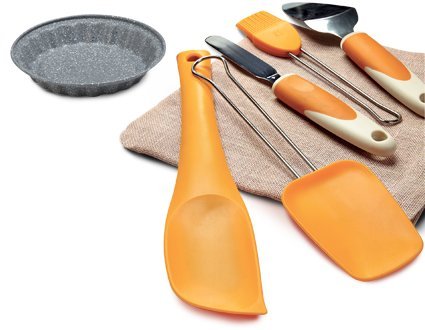 EASY GRIP LADLE - GREEN/WHITE