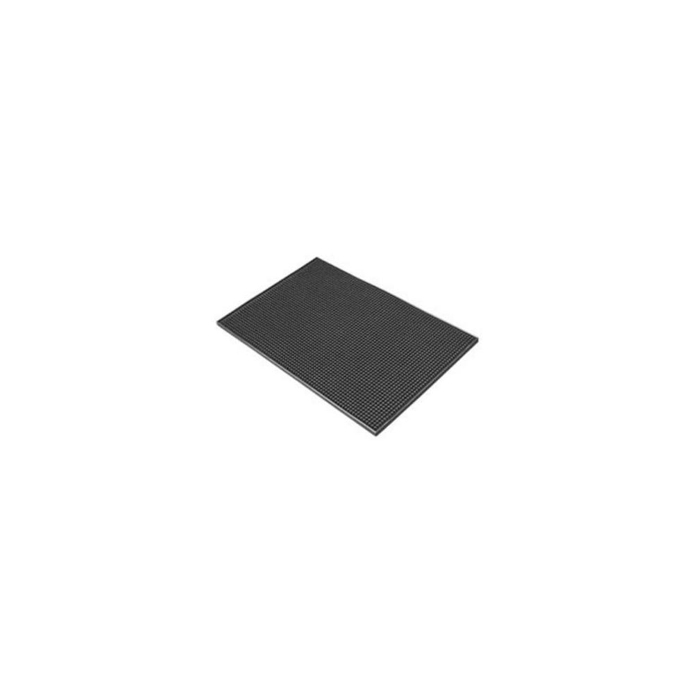Spill-Stop 161-02 Flexible Bar Mat - 12'' X 18'', Black