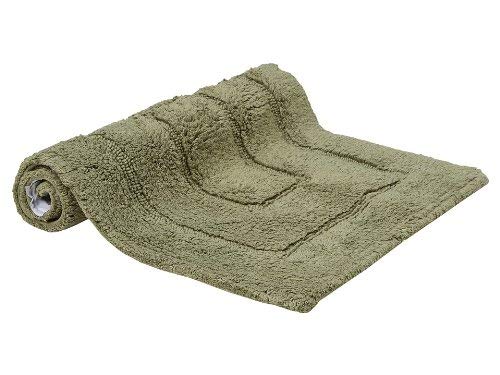 Kassatex Kassa Design Bath Rug, 20 By 32-Inch, Moss