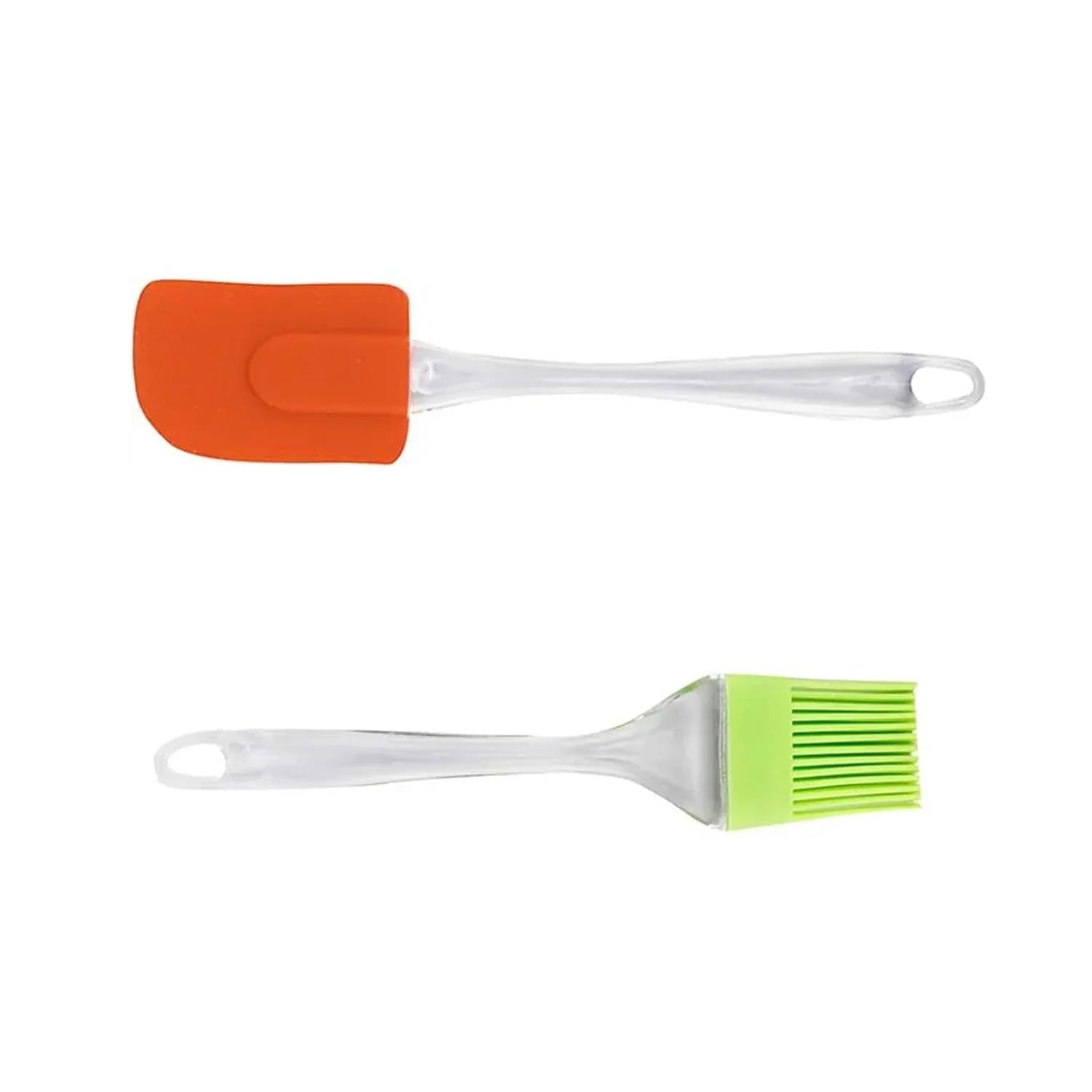 Tot2Hom Silicone Spatula And Pastry Brush Set | Baking Tool Kit With HeatResistant NonStick Scraper & FoodGrade Silicone Bast