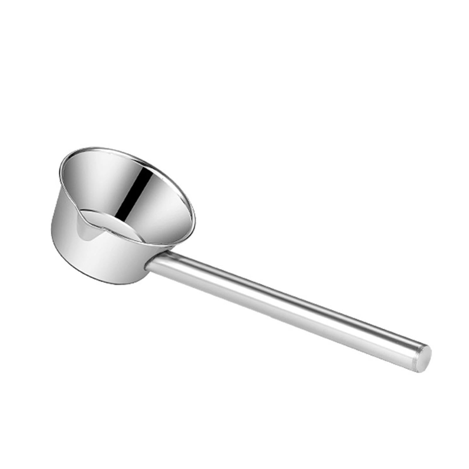 Ecomistiq Stainless Steel Water Ladle Porridge Spoon For Hair Washing Cooking Bathroom 12Cm X 35Cm Handle | Cooking Utensils | K