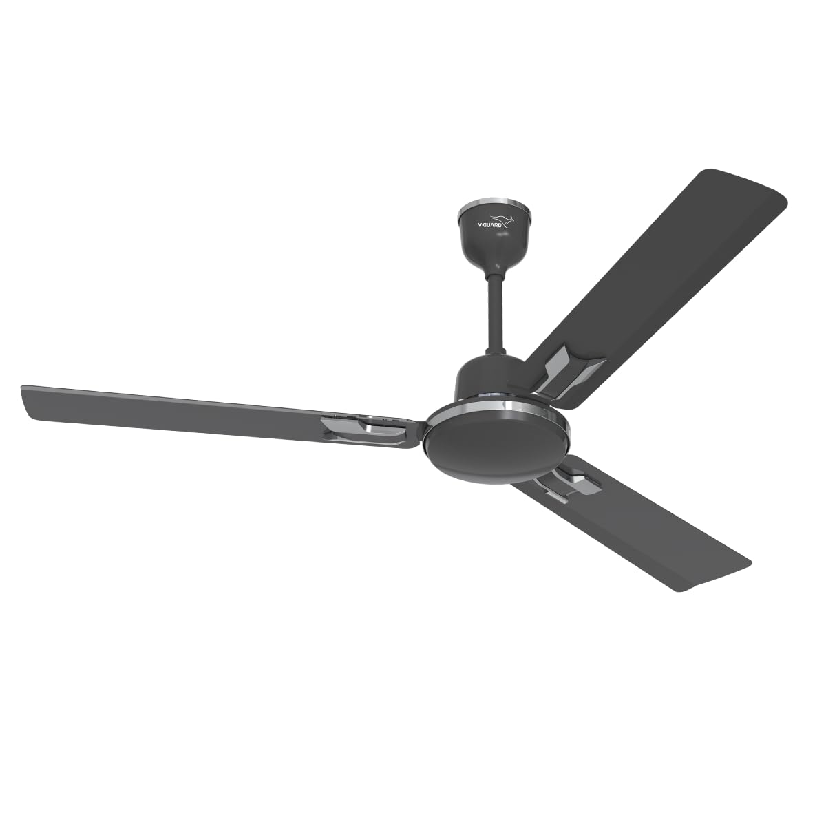 VGuard Pace Art Bz Ceiling Fan For Home | Bee 1 Star Rating | Decorative Trims | 370 Rpm | 2Year Coverage | 1.2 M (Royal Blue)