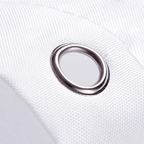 Tjz Home Elephants Shower Curtain, African Wild Animal Elephants Close-Up Black Gray Polyester Cloth Print Bathroom Curtains Inc