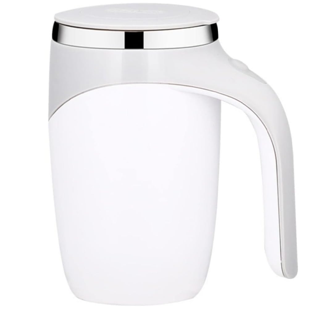 Automatic Magnetic Stirring Coffee Mug, Rotating Home Office Travel Mixing Cup, Funny Electric Stainless Steel Self Mixing Coffe