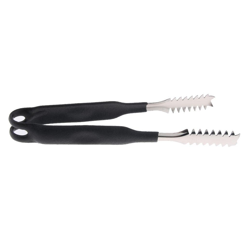 Atorse Stainless Steel Kitchen Grill Ice Tongs W/Silicone Anti Slip Handle 8 Inch