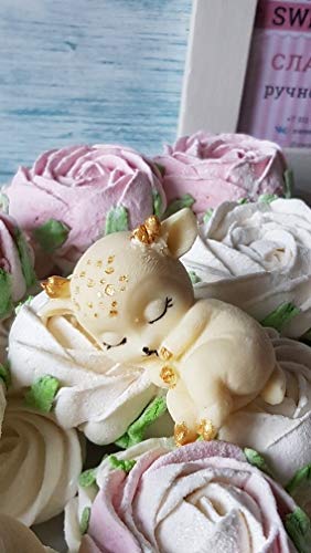 Aibearty Creative Cute 3D Animal Sleeping Deer Mold Diy Resin Mold Chocolate Candy Cupcake Fondant Cake Decoration Tools