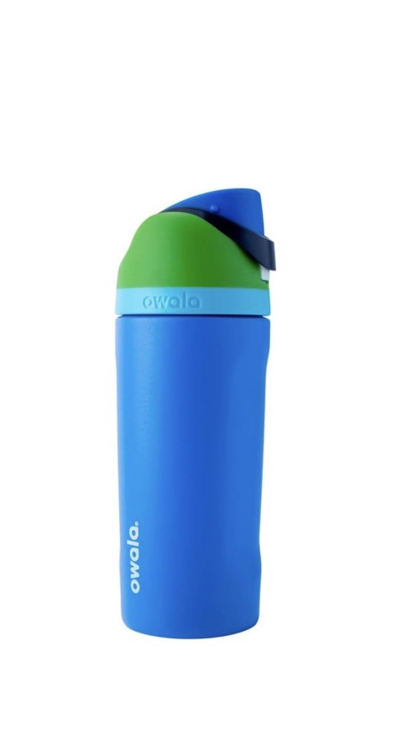 Owala Freesip Water Bottle, 16oz, Green Machine