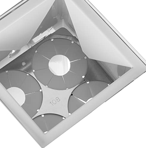 Dispense-Rite Bcds-Bfl Countertop Boxed Ice Cream Cone Dispenser, 15-1/2'' H X 9'' W X 11-1/4'' D, White