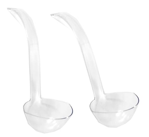 Party Dimensions Lot Of 2 Clear Plastic Punch Bowl Ladles 5 Oz
