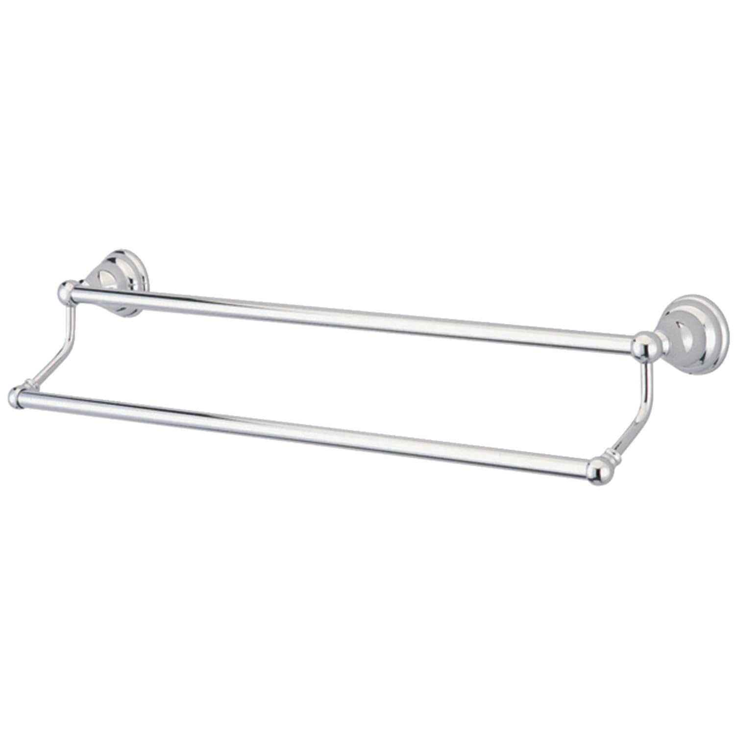 Kingston Brass BA556318C Royale 18'' Dual Towel Bar  Polished Chrome