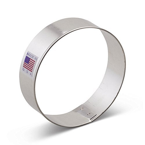 Biscuit Circle Cookie Cutter 3'' Made In Usa By Ann Clark