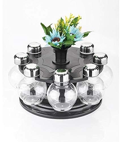 Mabron 8In1 Spice Rack, Perfect For Storing And Your Kitchen Seasonings And Condiments This Rotating Turntable Spice Rack Is M