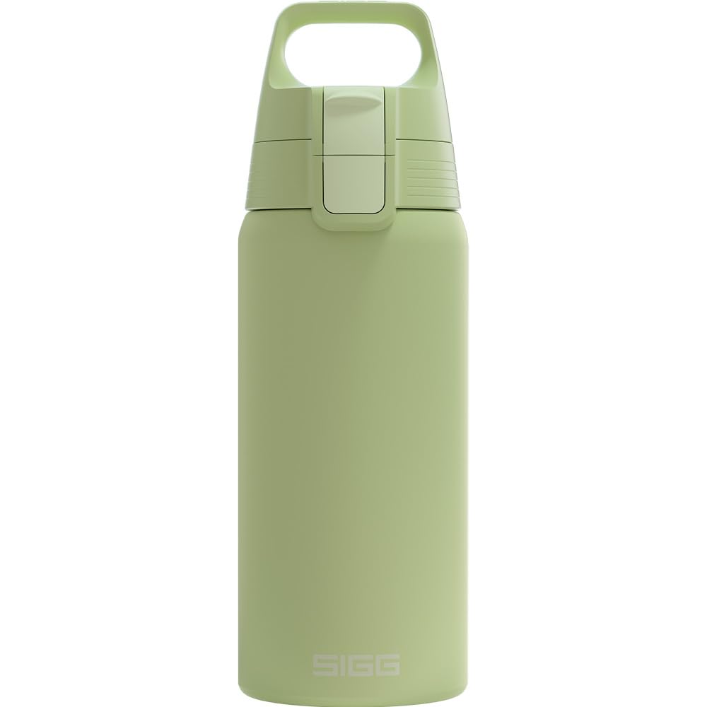 Sigg  Insulated Kids Water Bottle  Shield One Eco Green  Suitable For Carbonated Beverages  Leakproof  Dishwasher Safe  BP