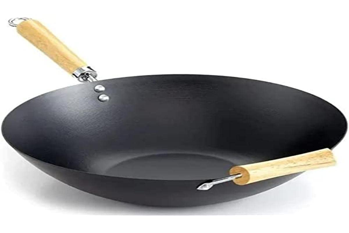 Oster Findley 13.7 In. Carbon Steel Wok
