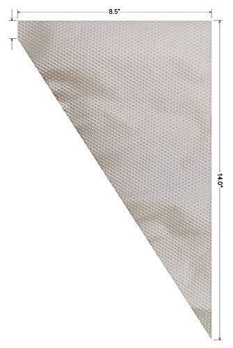 Keenpioneer Disposable Decorating & Pastry Bags 14'' Pack Of 100 (Clear)