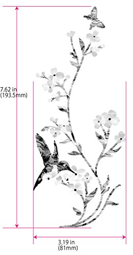 Inlaystickers For Guitars & Bass - In The Garden, B-168Itg