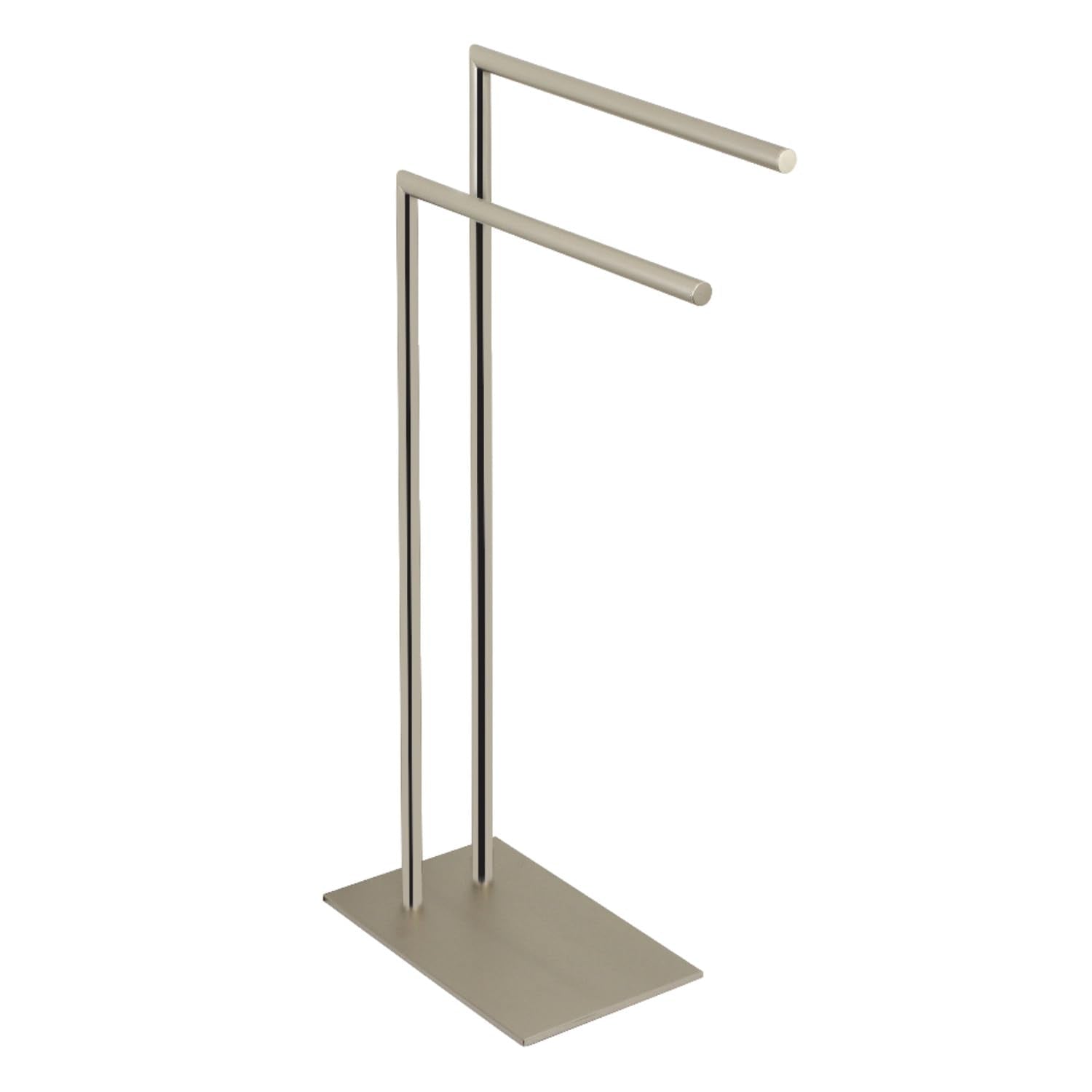 Kingston Brass Scc8328 Freestanding Towel Rack, 31.75 X 15.88 X 7.88, Brushed Nickel
