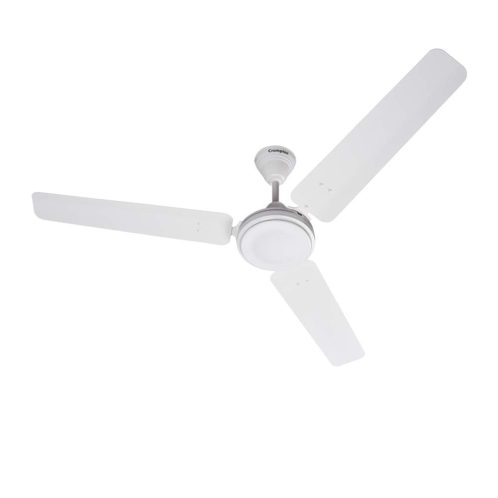 Crompton Hs Plus 1200 Mm (48 Inch) High Speed Energy Efficient 53W Ceiling Fan (Opal White)