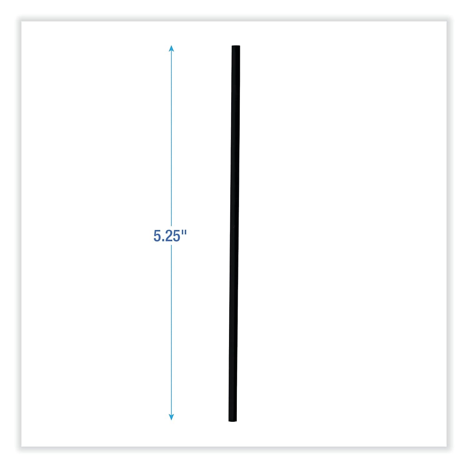 Bwkstru525B10Pk - Single-Tube Stir-Straws