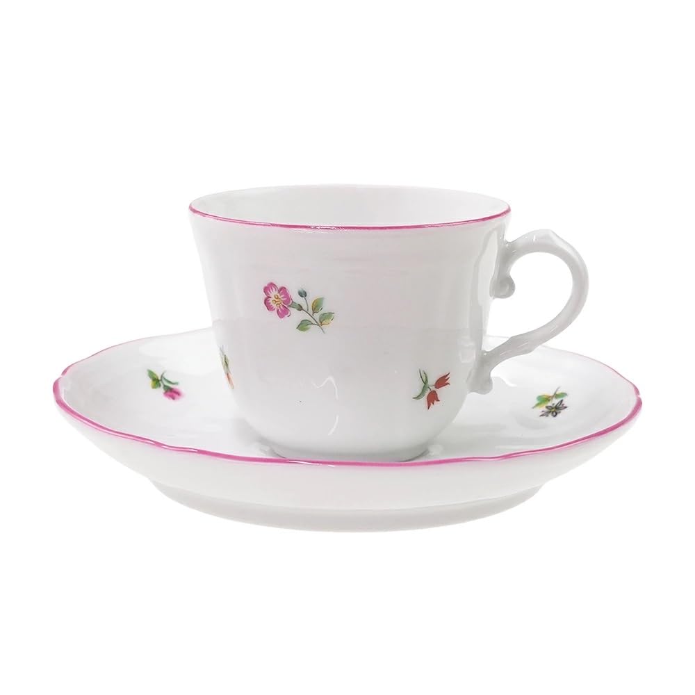 Ginoli 1735/Richard Ginoli Antico Mirera Coffee Cup & Saucer [Parallel Import]
