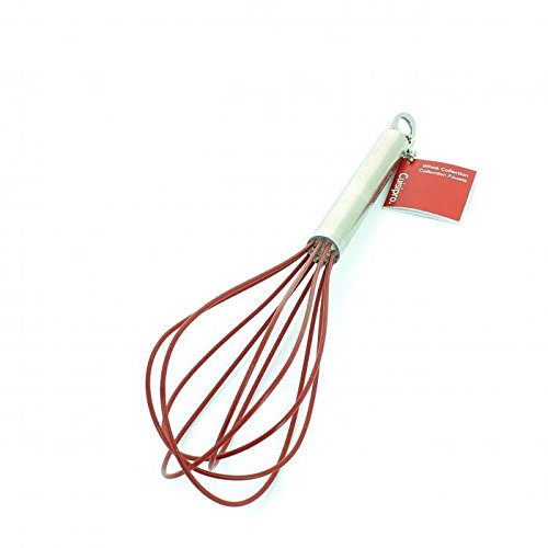 Cuisipro Silicone Egg Whisk 10'' Red