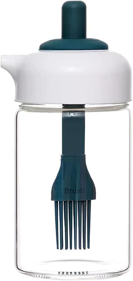 Updesh Silicone Brush And High Temperature Resistant Oil Bottle Integrated Barbecue Cooking Utensils Home&Kitchen.