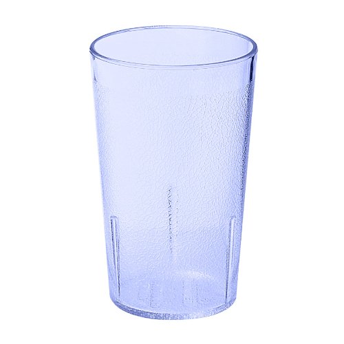 G.E.T. Unbreakable Stackable Restaurant Plastic Tumbler/Cup (Set of 12) 5 Ounce Blue | For Restaurants and Home, Dishwasher Safe