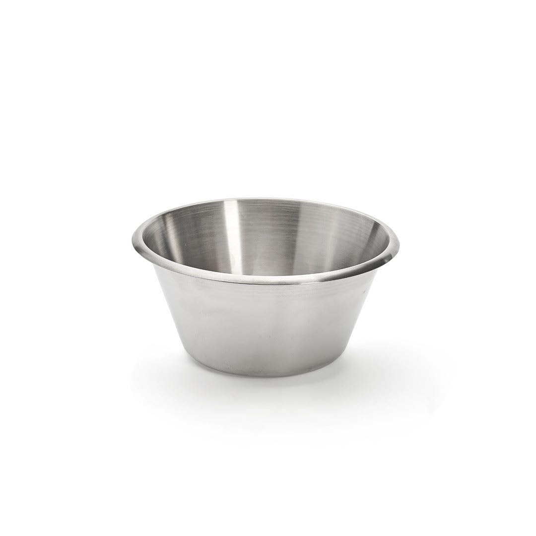 De Buyer Stainless Steel Mixing Bowl With Flat Bottom - 8   , 2 Qt - Mix, Stir, Whip, Mash, Whisk & Combine - Dishwasher Safe -