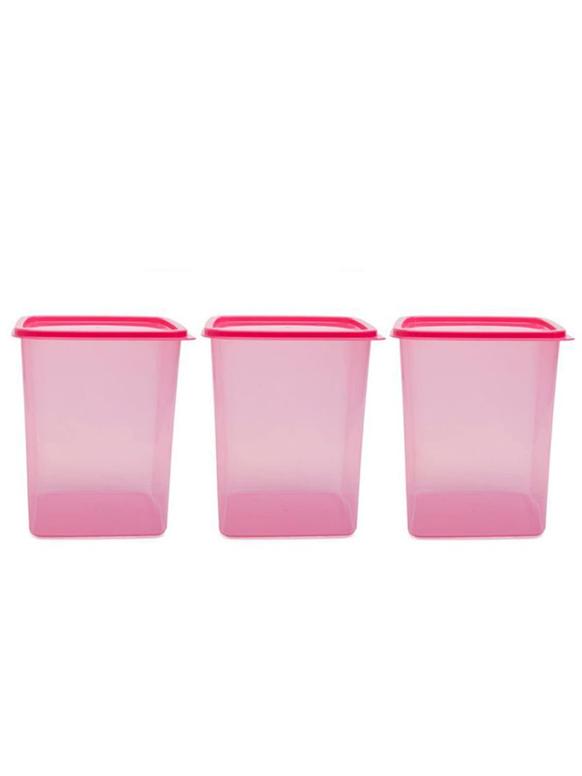 Hometales MultiPurpose Plastic Pp Storage Jar And Container, Pack Of 4, 1500 Ml Each, Blue Lid | Bpa Free | Air Tight | Food Sa