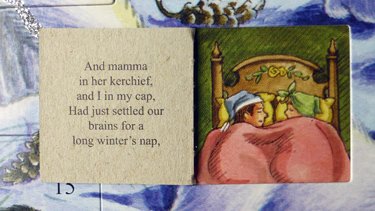 Vermont Christmas Company North Pole Friends Free Standing Advent Calendar